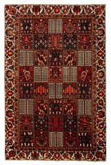 Vintage 6’6″ x 9’9″ Traditional Hand Knotted Vegetable Dye Wool Area Rug