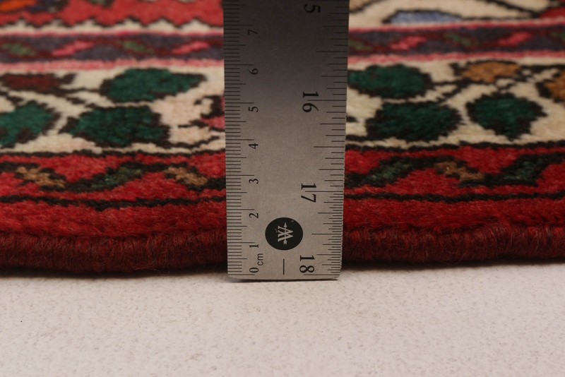 Vintage 3'5" x 5'0" Traditional Hand Knotted Vegetable Dye Wool Area Rug gallery