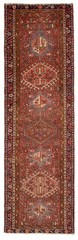 3’1″ x 10’8″ Vintage Hand-knotted Runner Rug Traditional Oriental Wool Carpet