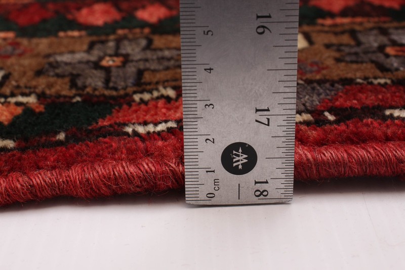 3'8" x 9'6" Vintage Hand-knotted Runner Rug Traditional Oriental Wool Carpet gallery