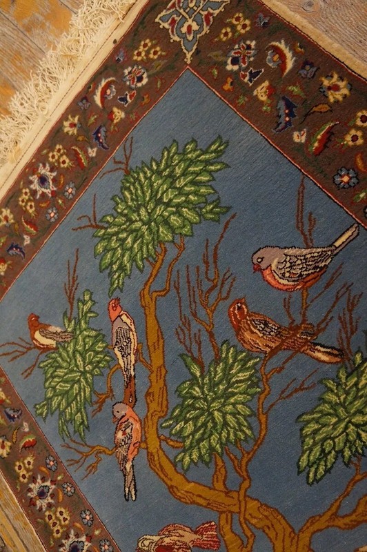 Esfahann Pictorial Wool And Silk . gallery