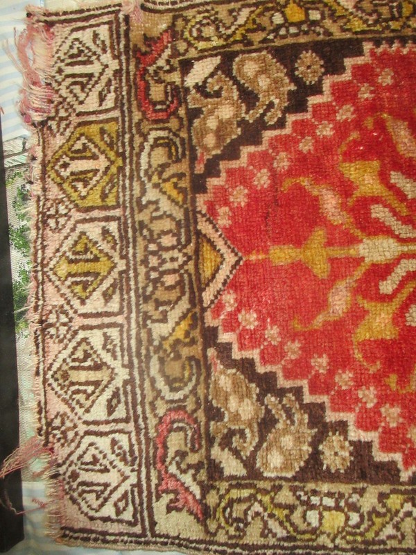 Native American Style Area Rug 38" x 18" Well made gallery