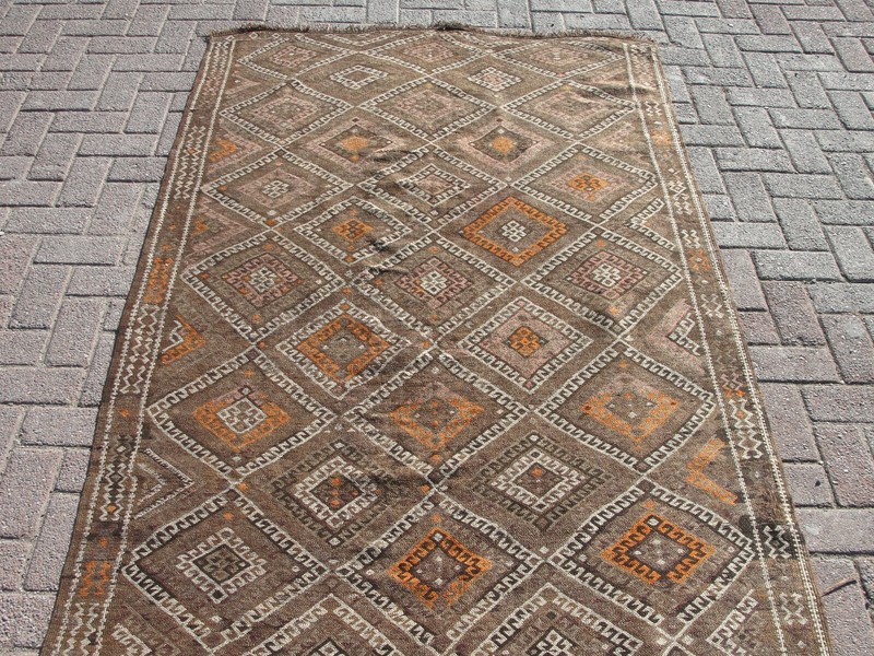 5 x 10 ft Rare Antique Rug - Turkish Kilim Rug - Traditional Oriental Rug gallery