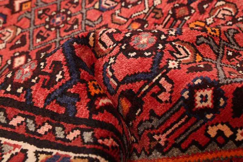 3'3" x 10'2" Vintage Hand-knotted Runner Rug Traditional Oriental Wool Carpet gallery
