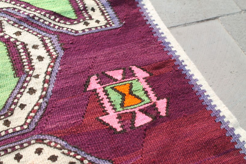 Caucasian Rug 3x10 Size Oriental Runner Corridor Hallway Stairs Multicolor Kilim gallery