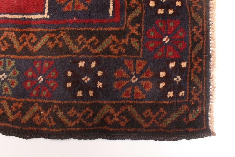 Vintage 3'4" x 6'1" Traditional Hand Knotted Vegetable Dye Wool Area Rug gallery