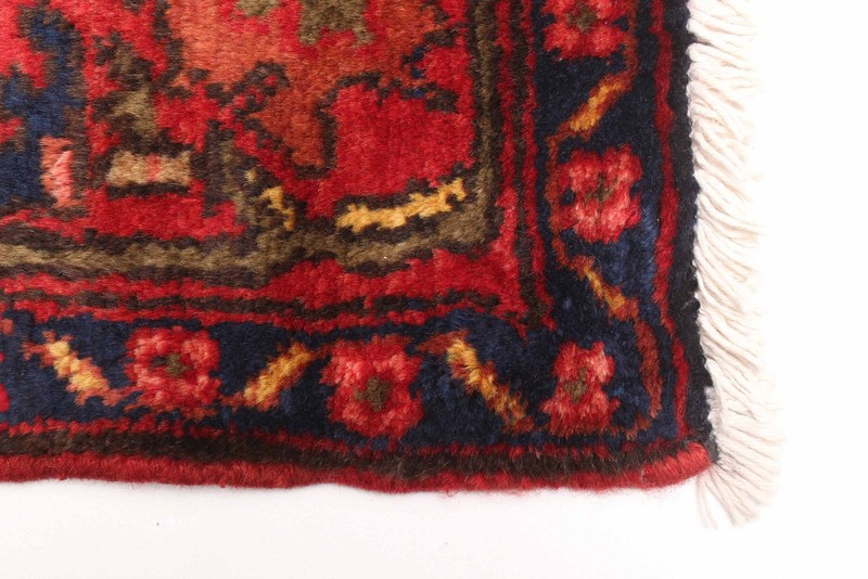 Vintage Hand-Knotted Area Rug 4'5" x 6'10" Traditional Oriental Wool Carpet gallery