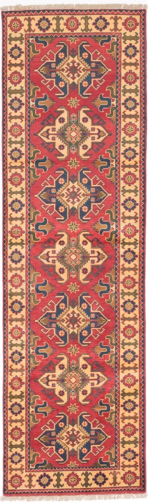 2'11" x 9'8" Vintage Hand-knotted Runner Rug Traditional Oriental Wool Carpet