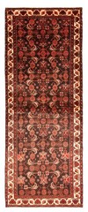 3’8″ x 9’10” Vintage Hand-knotted Runner Rug Traditional Oriental Wool Carpet