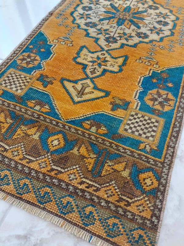 Long Beige Antique Rug Anatolian Handmade Art Rug Free Shipping Elite Rug gggggg gallery