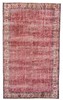 Vintage Hand-Knotted Area Rug 4'11" x 8'5" Traditional Oriental Wool Carpet gallery