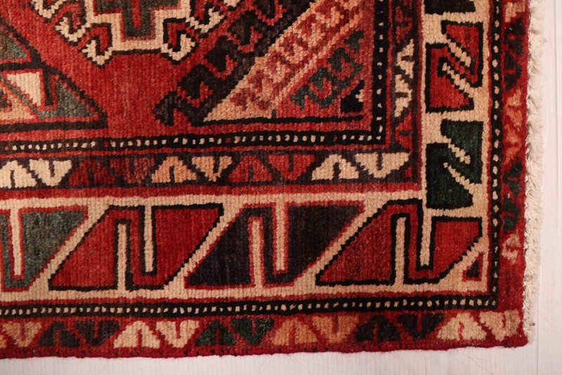 Traditional Vintage Hand-Knotted Area Rug 4'3" x 7'3" Oriental Wool Carpet gallery