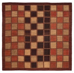 Vintage Hand Woven Area Rug 12’2″ x 12’10” Traditional Wool Oriental Carpet