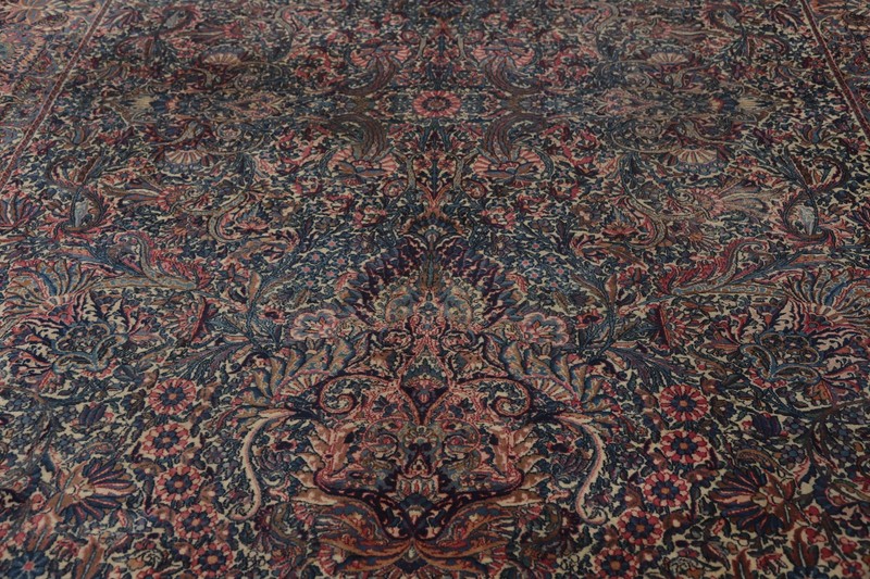 Vegetable Dye Floral Traditional Large Rug 9x15 Wool Hand-made Room Size Carpet gallery