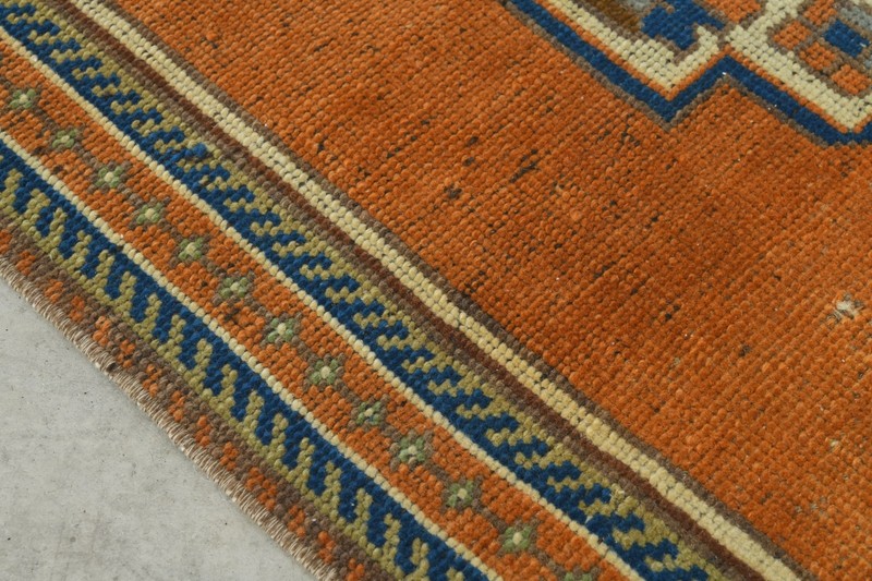4x8 Turkish Hand-Knotted Vintage Oushak Area Rug Boho Decor Wool Carpet,603 gallery