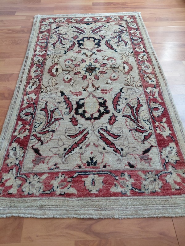 Real Oushak Vintage Rug Traditional Handmade Kitchen Decor Rug Bath Wool Rug gallery