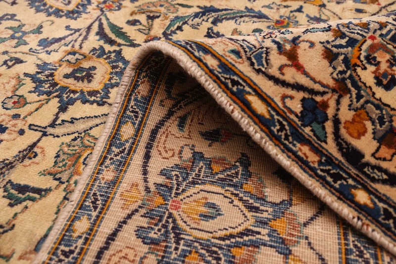 Vintage 8'7" x 12'0" Traditional Hand Knotted Vegetable Dye Wool Area Rug gallery