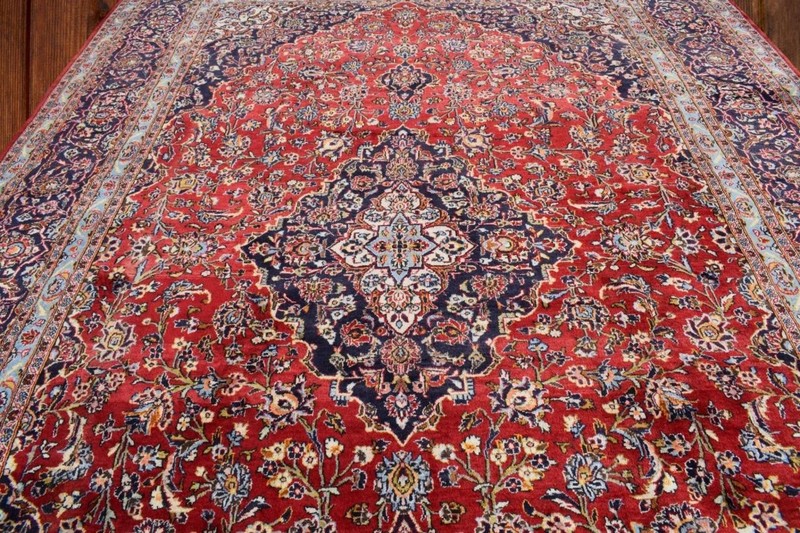 9'10 x 13'10 Vintage Semi Antique Handmade Wool Area Rug Oriental Carpet 10 x 14 gallery