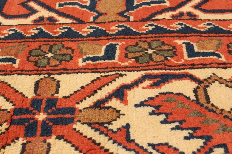 Vintage Hand-Knotted Area Rug 6'9" x 10'0" Traditional Oriental Wool Carpet gallery