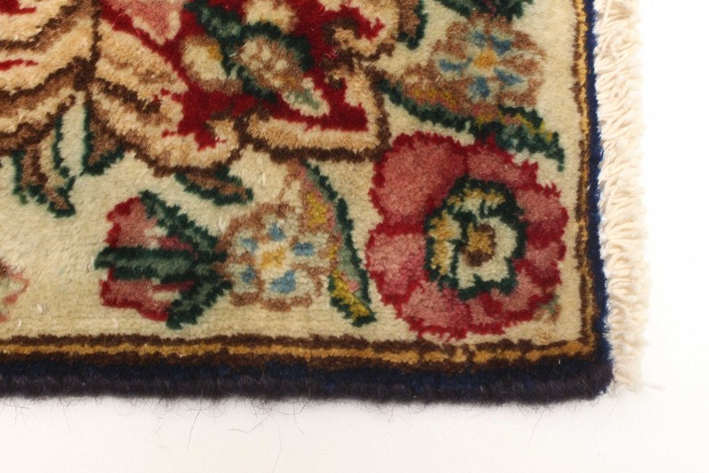 Vintage 3'9" x 7'0" Traditional Hand Knotted Vegetable Dye Wool Area Rug gallery
