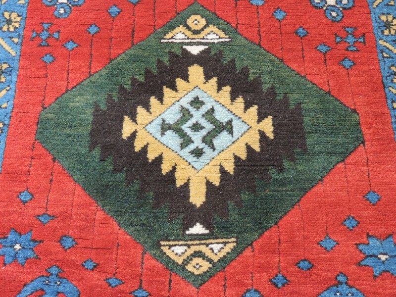 5x7ft. Vintage Turkish Kazak Wool Rug gallery