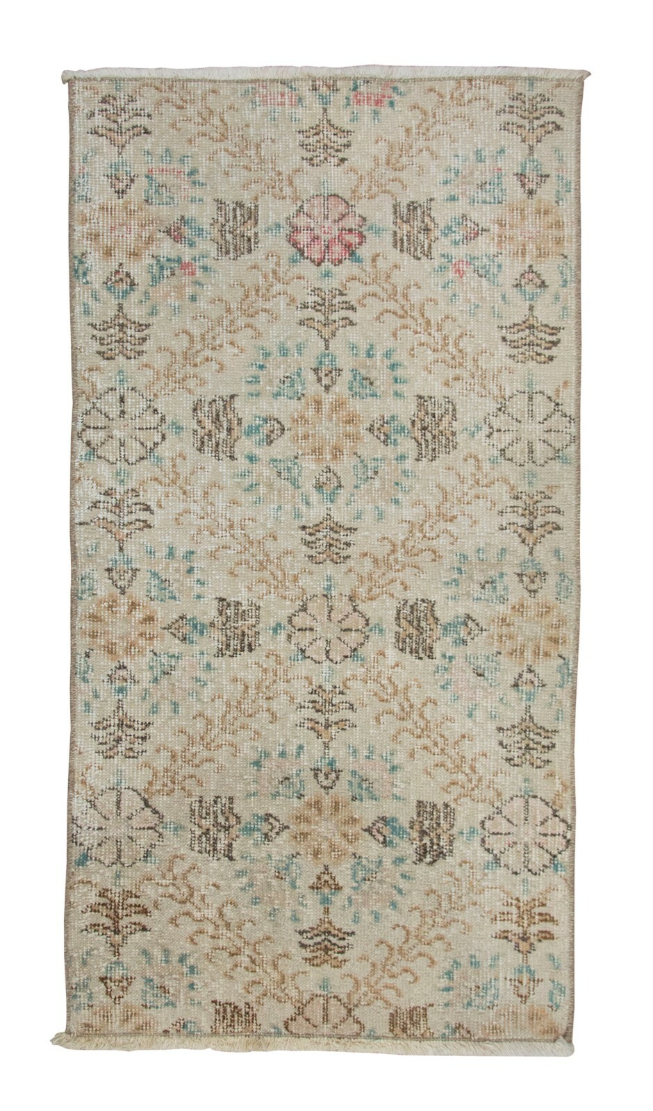 Small Rug, Vintage Rug, Turkish Rug, Area Rug, Oushak Rug,2 x 3'9" feet gallery