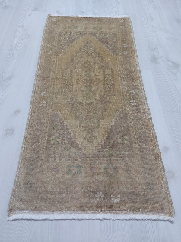 Sand Beige Rug, Art Deco Rug, Housewarming Gift Rug, Handicraft Rug, Antique Rug gallery