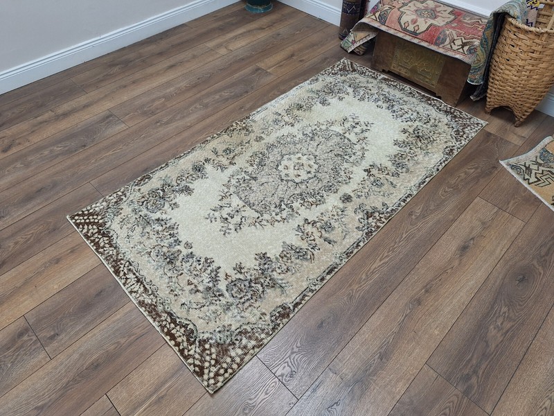 Area Rug, Living Room Rug, Handmade Area Rug, Office Rug, 3.6x6.9 ft gallery