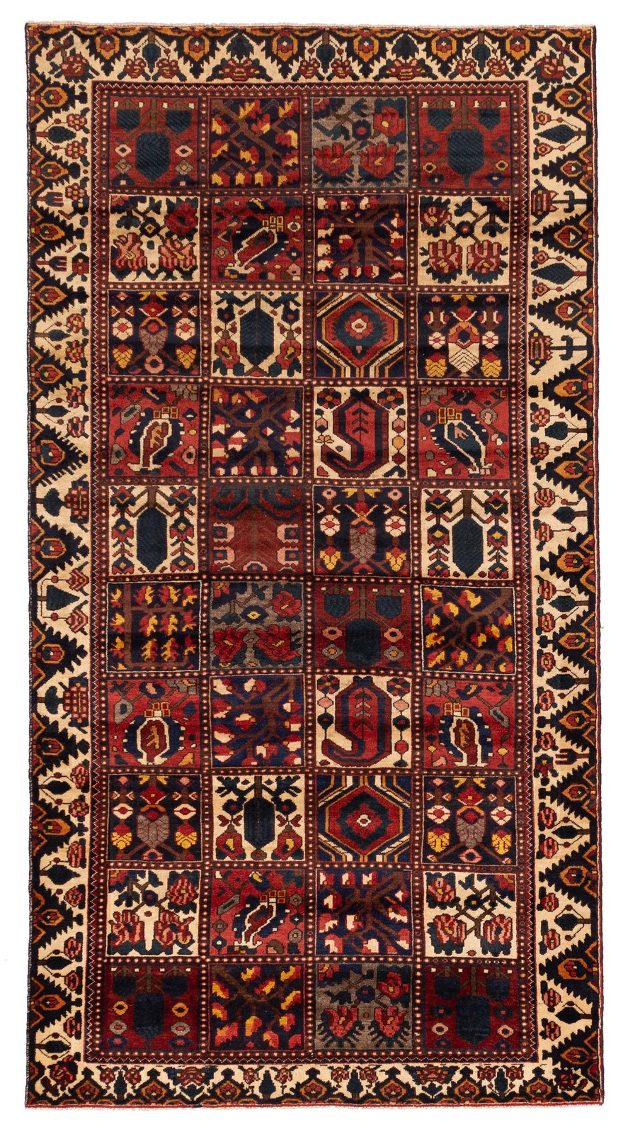 Vintage Traditional Hand-Knotted Area Rug 5'0" x 9'5" Oriental Wool Carpet gallery