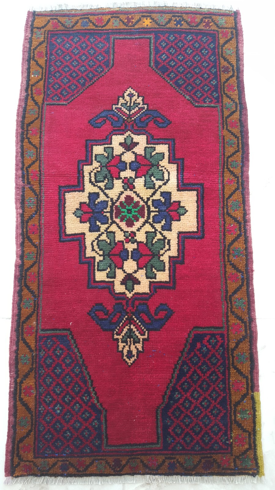 Recional Floral Geometric Antique Carpet Rug İnterior Decor Handmade Wool Rugs gallery