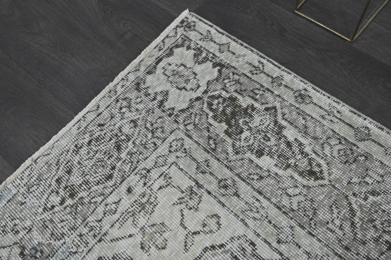 Oushak Turkish Vintage Rug 7x10 Kilim Rug Anatolian Handmade Boho Decor BEIGE gallery