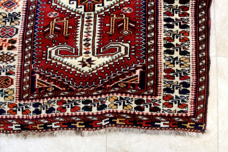 14X6 1960's MASTERPIECE MINT HAND KNOTED VEGETABLE DYE HERIZZ WOOL GALLERY RUG gallery
