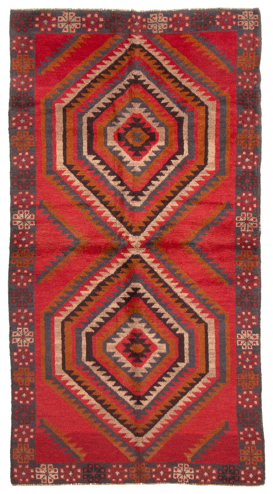 Traditional Vintage Hand-Knotted Area Rug 3'6" x 6'7" Oriental Wool Carpet gallery