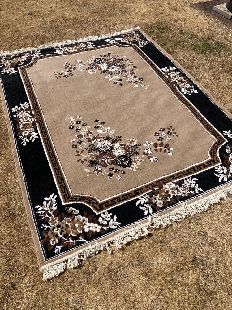 Vintage 3'1" x 5'0" Traditional Rug - 170cm wide/ 223cm long