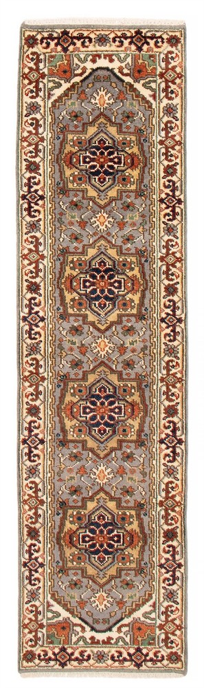 2'5" x 9'11" Vintage Hand-knotted Runner Rug Traditional Oriental Wool Carpet