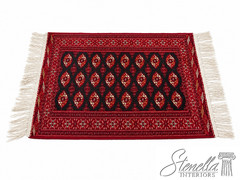 LF29417: Vintage Approx: 4 x 7 Red Wool Area Rug