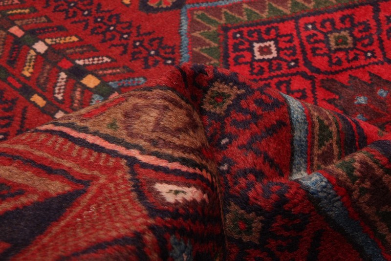 Vintage 3'10" x 6'10" Traditional Hand Knotted Vegetable Dye Wool Area Rug gallery