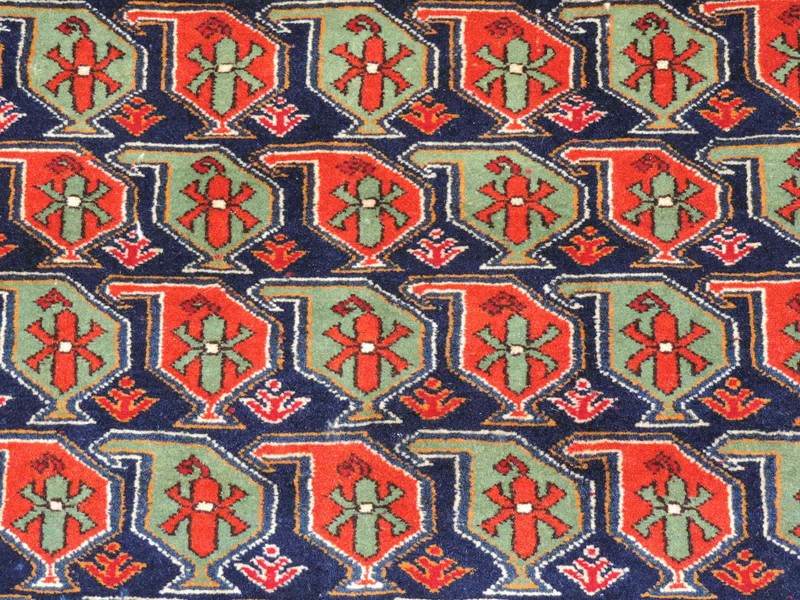 5x6ft. Handmade Caucasian Shirvan Wool Rug gallery