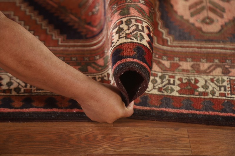 Vintage Geometric Traditional 11 ft. Rug Runner Handmade Wool 4x11 for Hallway gallery