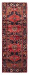 3’7″ x 10’0″ Vintage Hand-knotted Runner Rug Traditional Oriental Wool Carpet