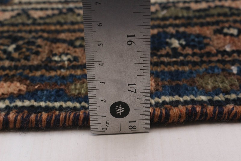 Vintage Hand-Knotted Area Rug 10'6" x 13'6" Traditional Oriental Wool Carpet gallery