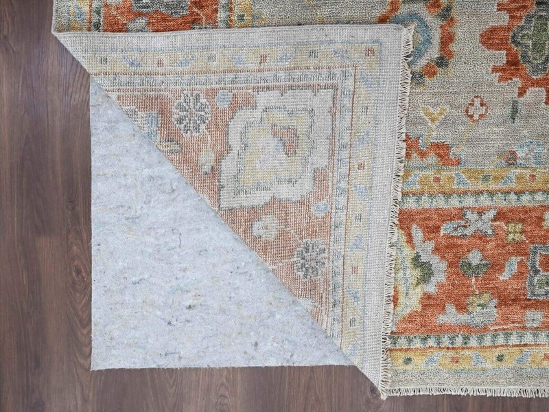 14'x18'1" Gray, Oushak Design, Supple Collection Thick and Plush, Soft Wool Rug gallery