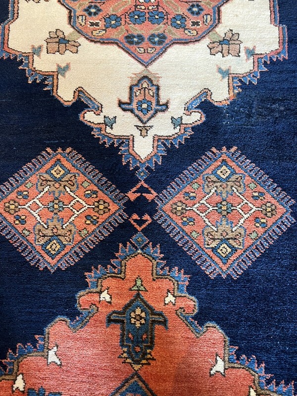 VINTAGE ANTIQUE TRIBAL BIJAR Rug 3.5x17 Ft Professionally Washed 100% Wool gallery