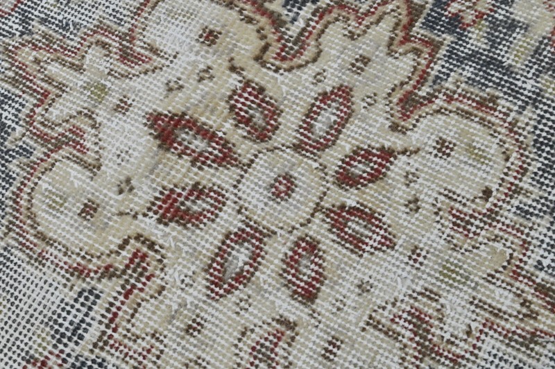 Oushak Turkish Vintage Rug 6x9 Kilim Rug Anatolian Handmade Boho Decor BEIGE gallery