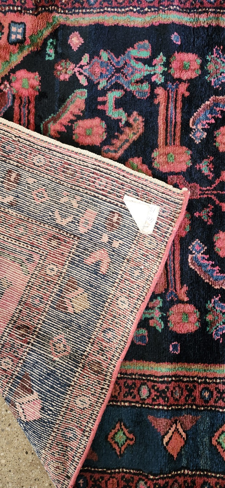 Antique Middle Eastern Runner C 1890 3x14 Ft. (3'2 "X1 3'3) C 1890 gallery