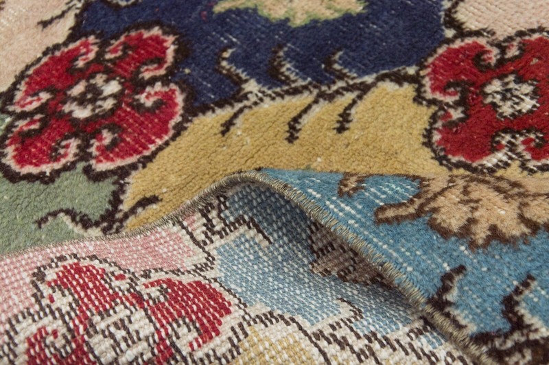 Oushak Rug,Runner Rug,Turkish Runner,Vintage Runner,Floor Rug, 2'3 x 7'10 feet gallery