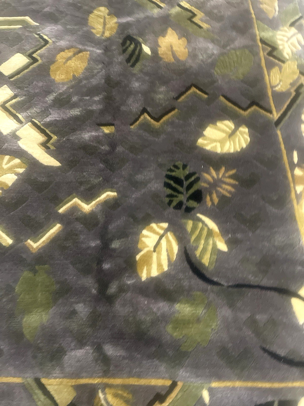 VINTAGE MODERN TIBETAN ORIENTAL RUG HAND KNOTTED IN TIBET 6' X 9' gallery