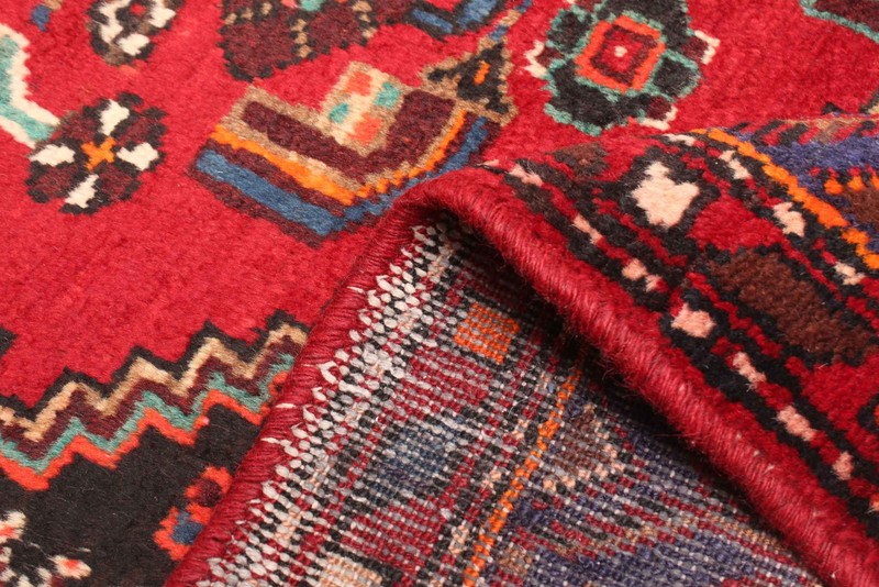 Vintage Hand-Knotted Area Rug 4'3" x 7'0" Traditional Oriental Wool Carpet gallery