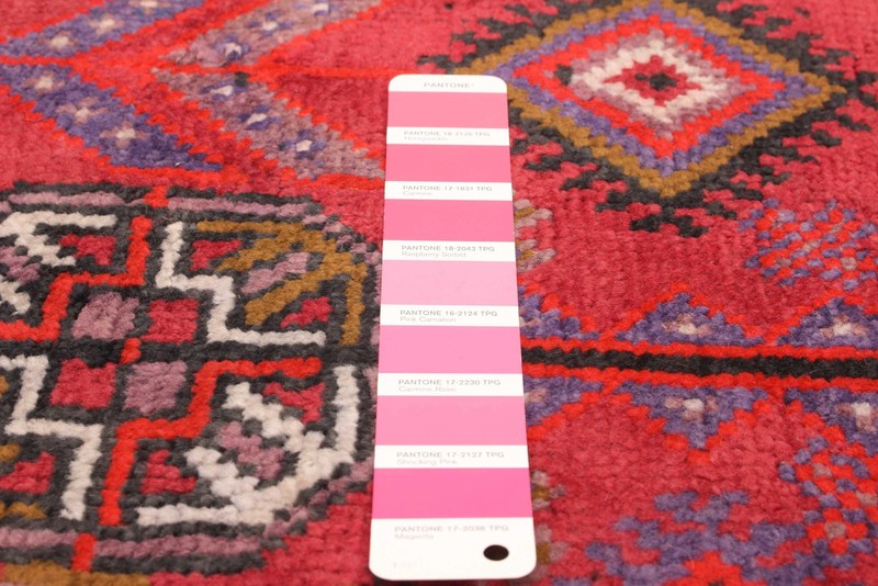 Vintage Traditional Hand-Knotted Area Rug 3'10" x 7'7" Oriental Wool Carpet gallery