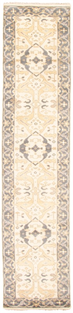 2'5" x 12'1" Vintage Hand-knotted Runner Rug Traditional Oriental Wool Carpet